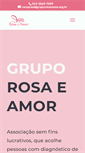 Mobile Screenshot of gruporosaeamor.org.br